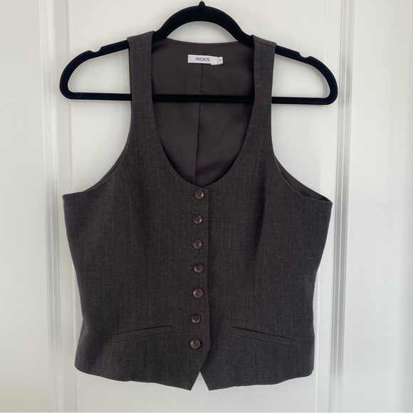 Ricki's Jackets & Blazers - RICKI’S | button front vest